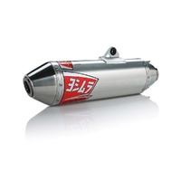 Yoshimura Honda CRF250X 04-17/Honda CRF250R 04-05 RS-2 Stainless Slip-On Exhaust, w/ Aluminum Muffler