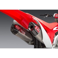 Yoshimura Honda CRF250R 18-21/RX RS-9T Stainless Full Exhaust, w/ Stainless Mufflers
