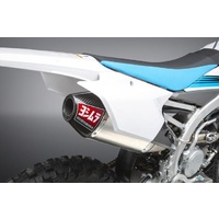 Yoshimura Yamaha YZ250F 14-18/Yamaha YZ250FX/WR250F 15-18 RS-4 Titanium Full Exhaust, w/ Titanium Muffler