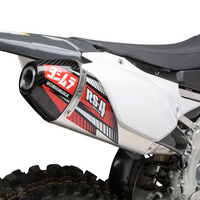 Yoshimura YZ450F 18-22 / WR450F 19-22 / YZ450FX 19-22 RS-4 Stainless Slip-On Exhaust, w/ Aluminium Muffler