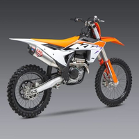 Yoshimura KTM 250/350SX-F / Husqvarna FC250/350 22-24 RS-12 Stainless Full Exhaust, w/ Aluminium Muffler