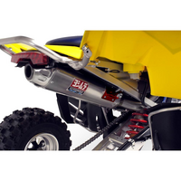 Yoshimura LT-R450 06-10 RS-5 Stainless Full Exhaust, w/ Aluminium Muffler