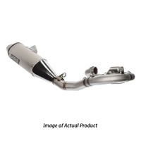 HGS Fantic Complete Stainless Steel Carbon Exhaust System XEF 450 2021-2024