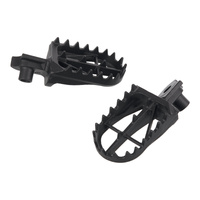 Zeta Wide Chromoly Mid Foot Pegs - Suzuki RM-Z250 / RM-Z450 / RMX450Z