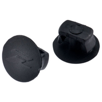 ZETA BAR END PLUGS PLASTIC | 13.4>16.8mm INNER | BLACK