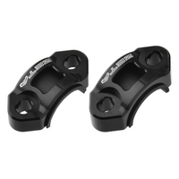 ZETA PERCH CLAMP SET - ROTATING | UNIVERSAL - BRAKE & CLUTCH SET | BLACK