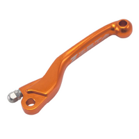 ZETA CLUTCH LEVER PIVOT | REPLACEMENT LEVER | 3-Fin FORGED M | ORANGE