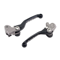 ZETA LEVER SET PIVOT | KX250F/450F'05-12 | FORGED | BLACK