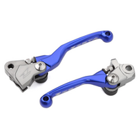 ZETA LEVER SET PIVOT | KX250 / KX450 '19- | FORGED | BLUE