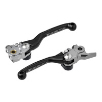 Zeta Pivot Lever Set FP- Kawasaki KX450F '24- - Black