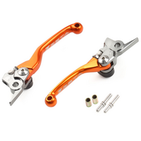 ZETA LEVER SET PIVOT | KTM/HQV | FORGED | ORANGE