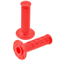 ZETA GRIPS MX - DIRT GRIP | HALF WAFFLE | RED