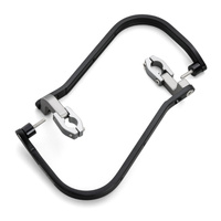 Zeta Adventure Armour Handguards - Honda Monkey 125 - Black