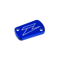 Zeta Rear Brake Reservoir Cover - Suzuki RM / RM-Z Kawasaki KX / KXF - Blue