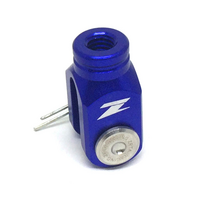 ZETA BRAKE PEDAL CLEVIS | YZ65-80-85, XT250, RAPTOR 350-660-700 | BLUE