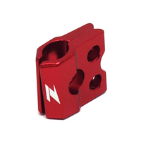 ZETA BRAKE LINE CLAMP | KXF/KLX, RM/RMZ | RED.