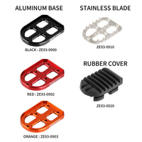 Zeta Footpegs - Adventure | Replacement Stainless Teeth