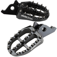 ZETA FOOTPEGS ALLOY ULTRAWIDE | KX250F/450F'09- | 57mm BLACK