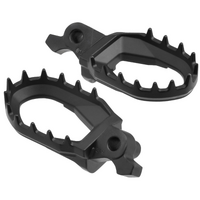 ZETA FOOTPEGS MAX ULTRAWIDE | CRF250/450'02-,CRF150R'07-,CR125/250'02-,CRF250L, CRF450L'19- | 60mm CrMo BLACK