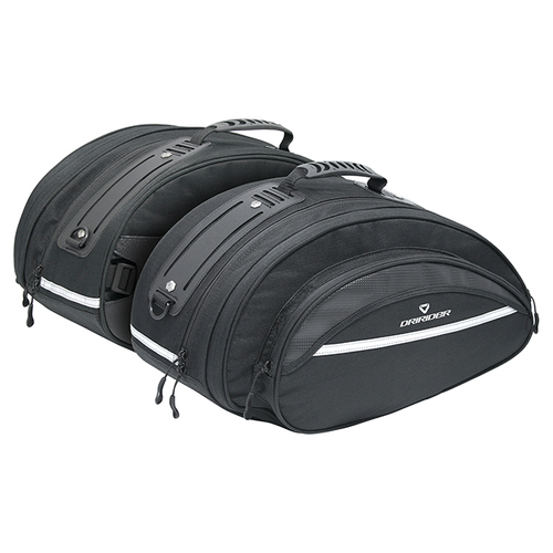 Dririder Touring 2 Black Panniers Road Helmets Brisbane