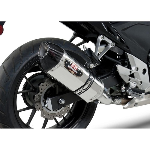 Yoshimura Honda CBR500R/CB500F 1315 R77 Stainless SlipOn Exhaust, w